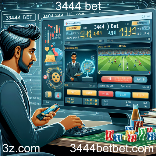 Apostas Ao Vivo: A Nova Fronteira das Apostas Online na 3444 bet